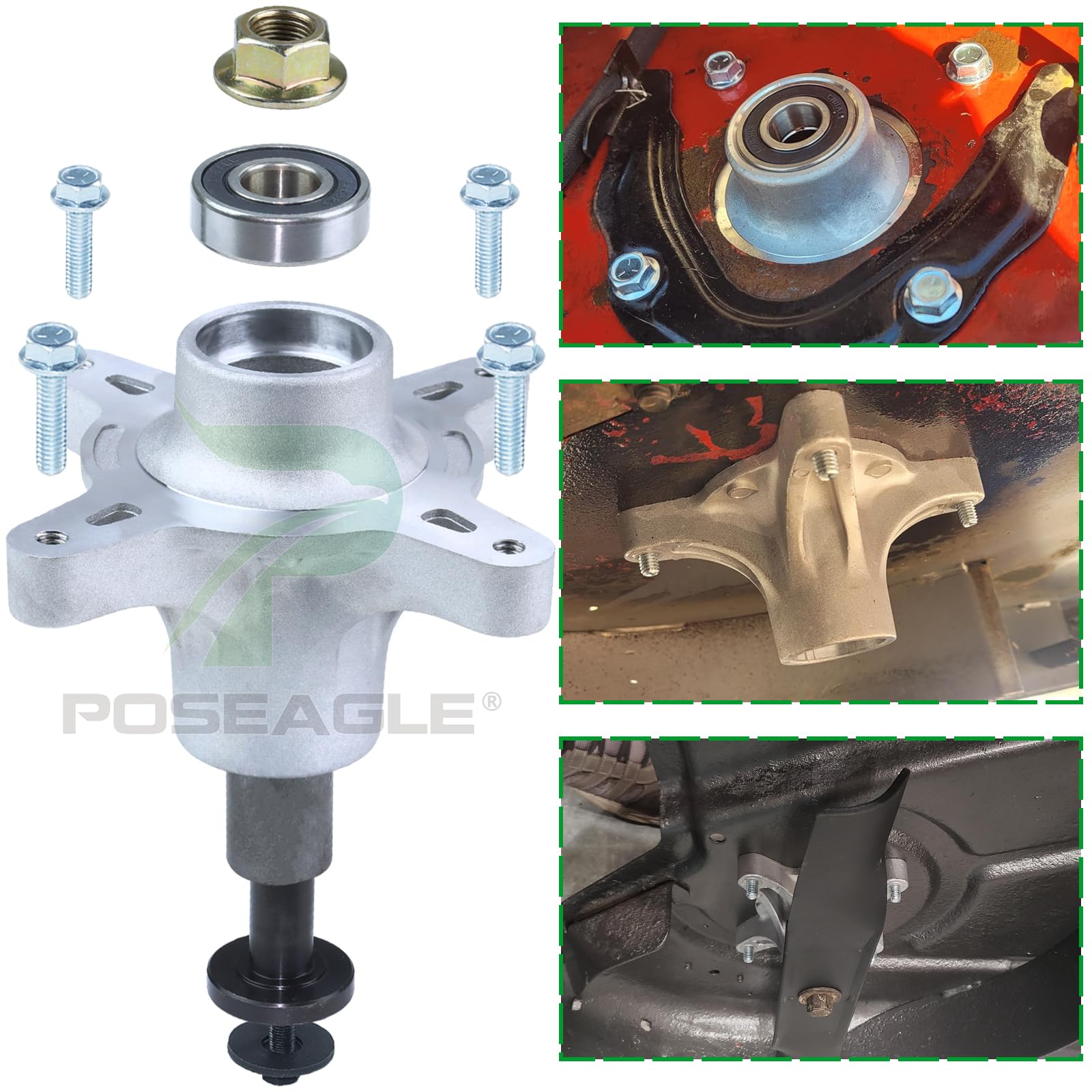 Amazon.com : POSEAGLE 3 Pack 121-0751 Spindle Assembly Kit for